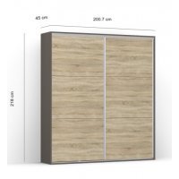 DRESSING LEX 201-218-45 D GRI/DSO